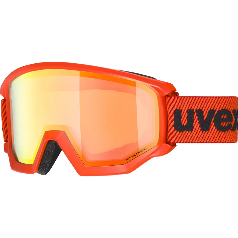 2024 Uvex Athletic ski goggles red/orange